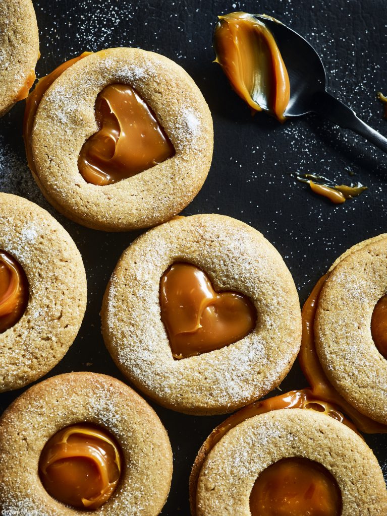 Caramel Jammy Dodgers 1st place Food Stylist Kim Morphew