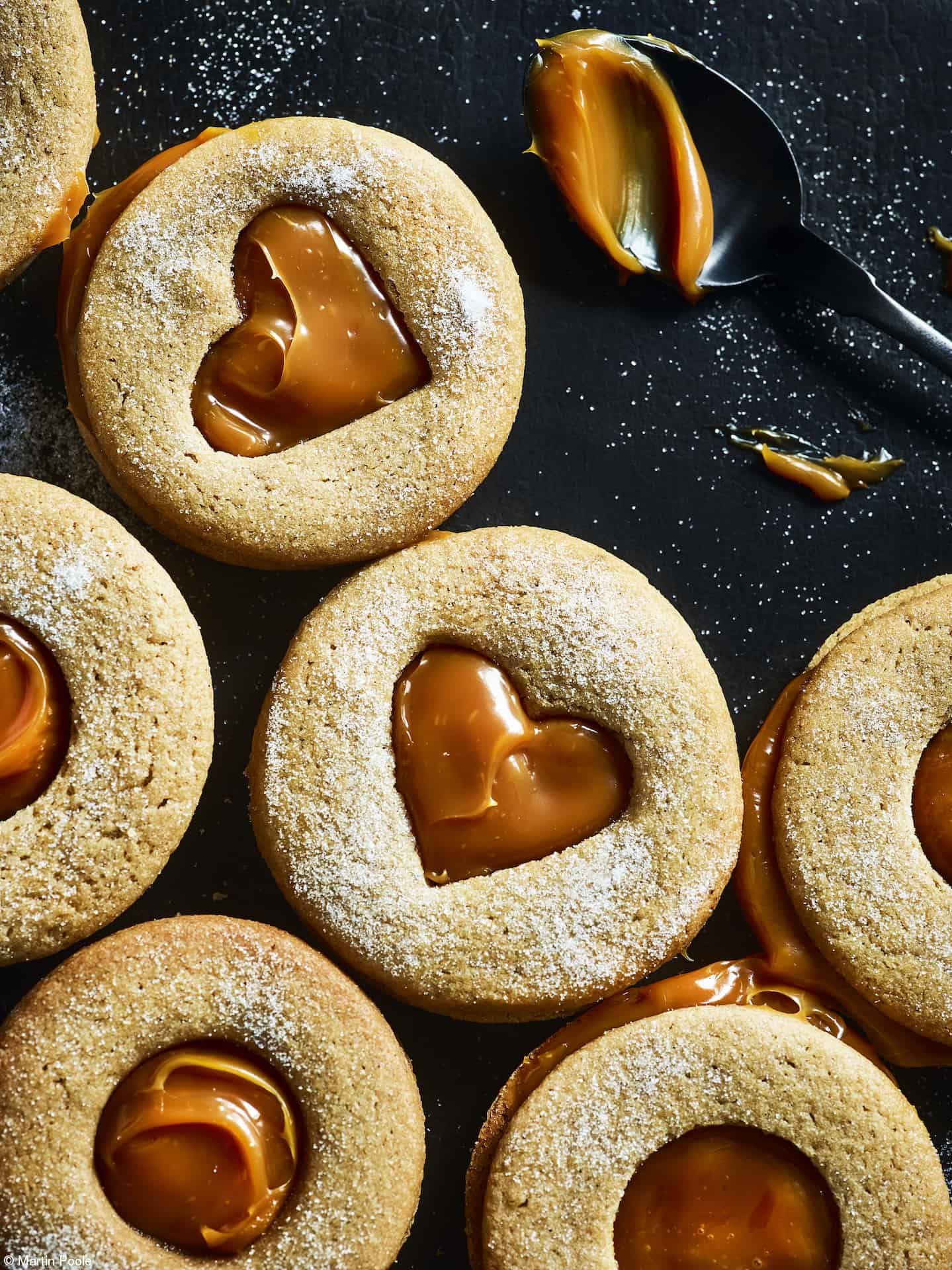 Caramel Jammy Dodgers 1st place Food Stylist Kim Morphew