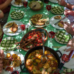 tim clinch sunday lunch at finca buenvino spain celebration